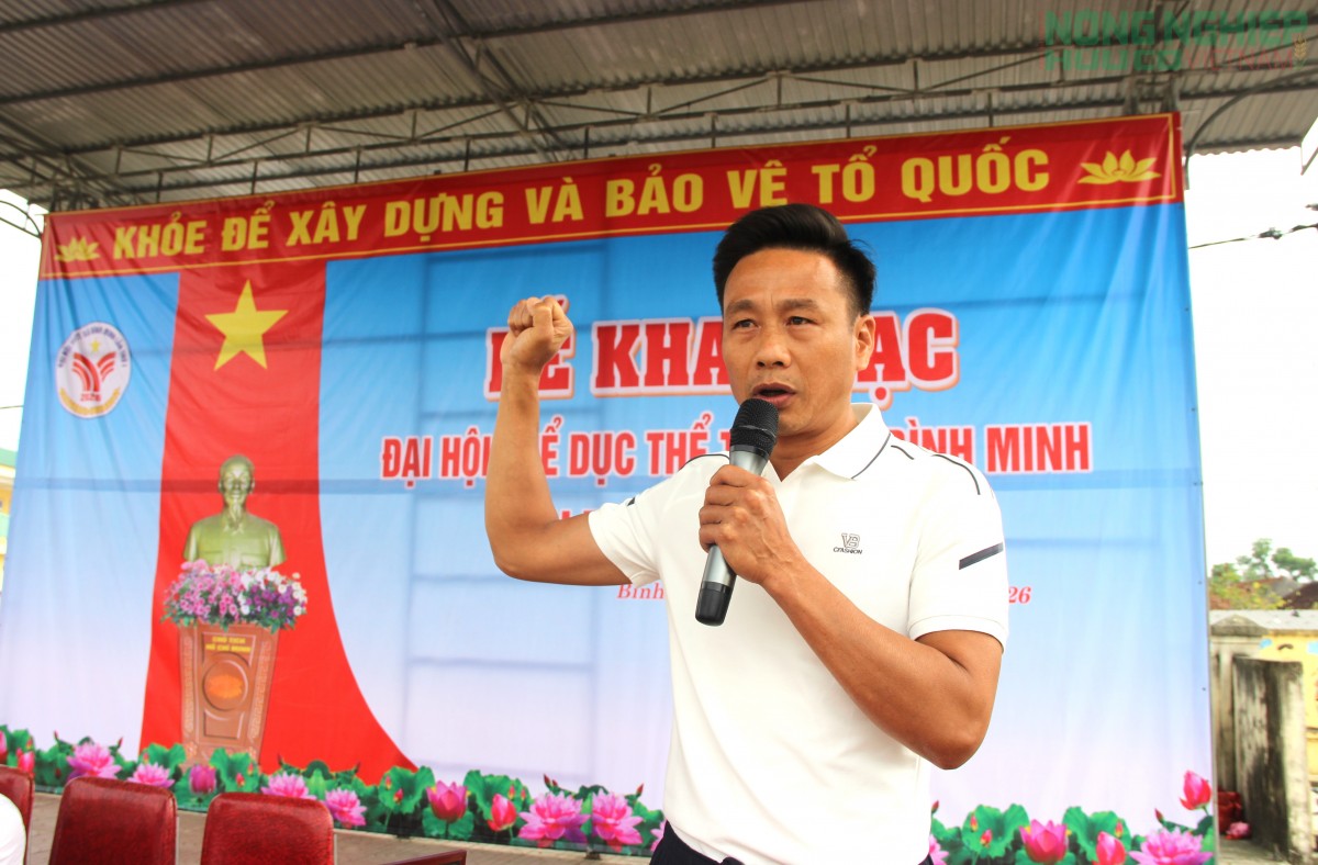 Xã Bình Minh khai mạc Đại hội TD-TT lần thứ I năm 2026