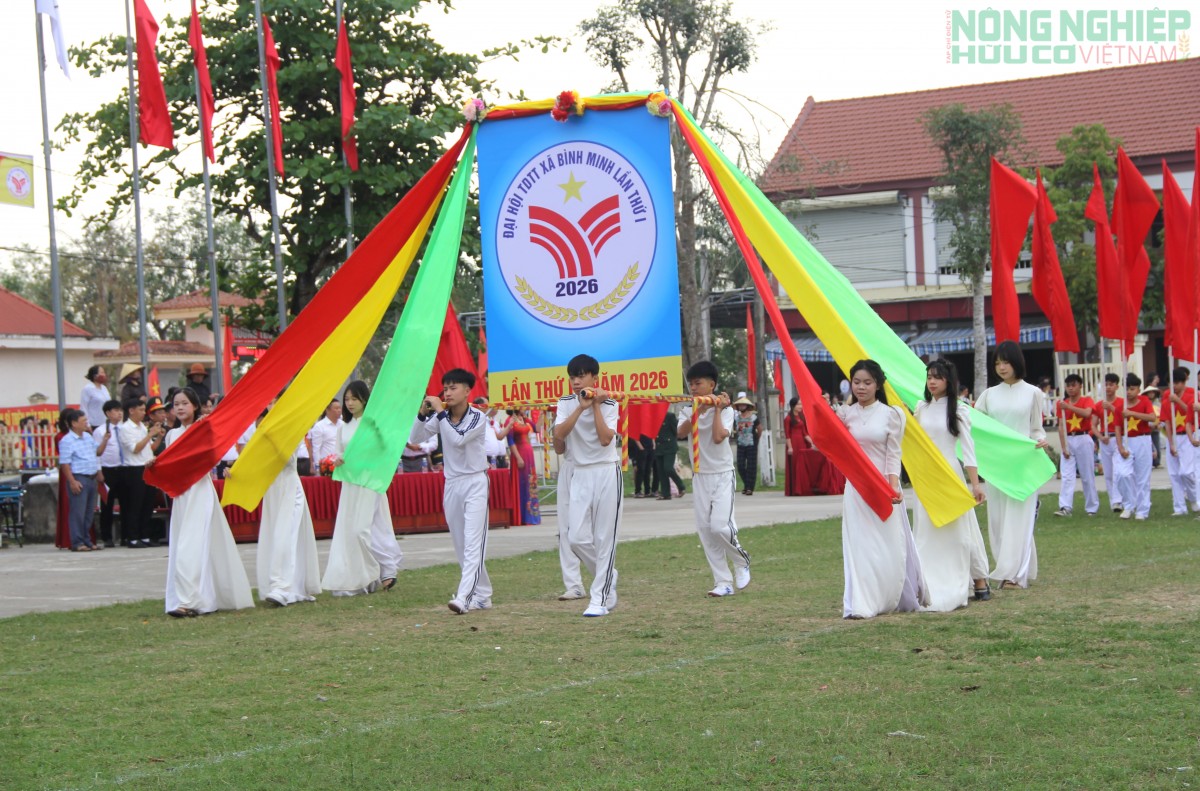 Xã Bình Minh khai mạc Đại hội TD-TT lần thứ I năm 2026