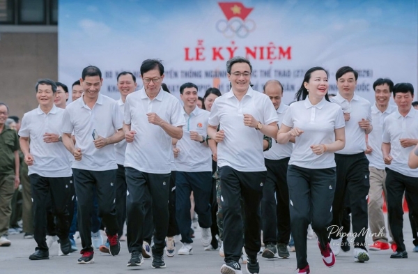 Hải Phòng: Vĩnh Bảo sôi nổi chào mừng Ngày Thể thao Việt Nam 27/3