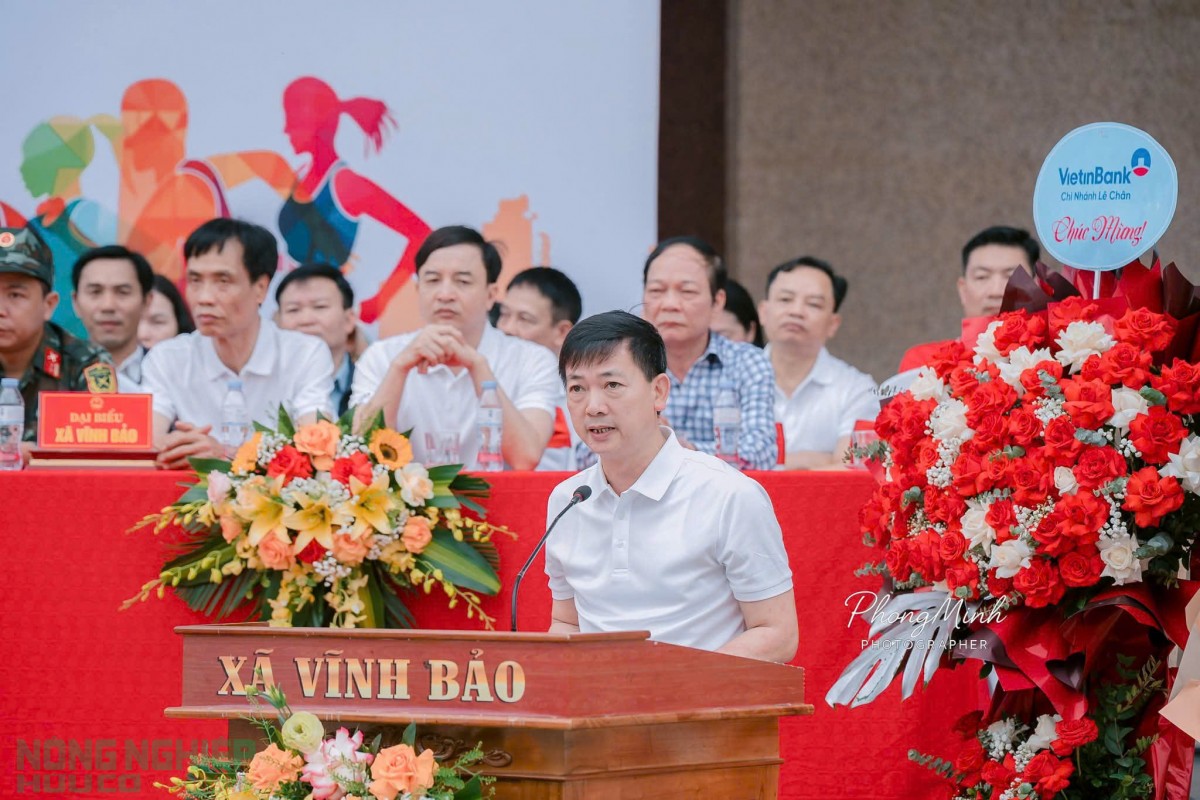 Vĩnh Bảo sôi nổi chào mừng Ngày Thể thao Việt Nam 27/3, lan tỏa phong trào rèn luyện thân thể từ cơ sở