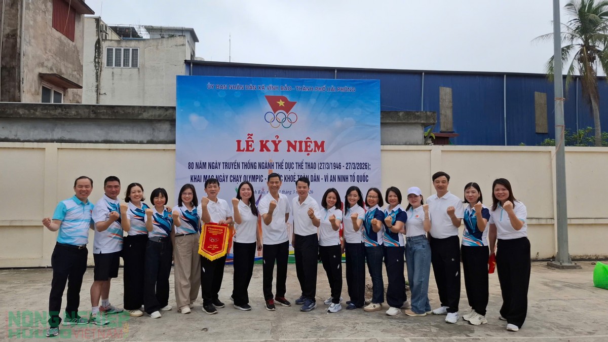 Vĩnh Bảo sôi nổi chào mừng Ngày Thể thao Việt Nam 27/3, lan tỏa phong trào rèn luyện thân thể từ cơ sở