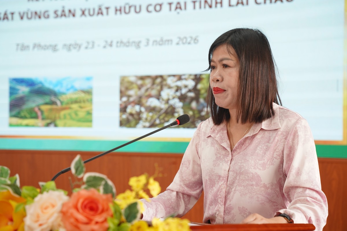 Mở rộng không gian hợp tác, thúc đẩy chuỗi liên kết nông nghiệp hữu cơ ở Lai Châu