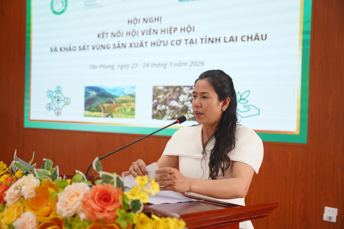 Mở rộng không gian hợp tác, thúc đẩy chuỗi liên kết nông nghiệp hữu cơ ở Lai Châu