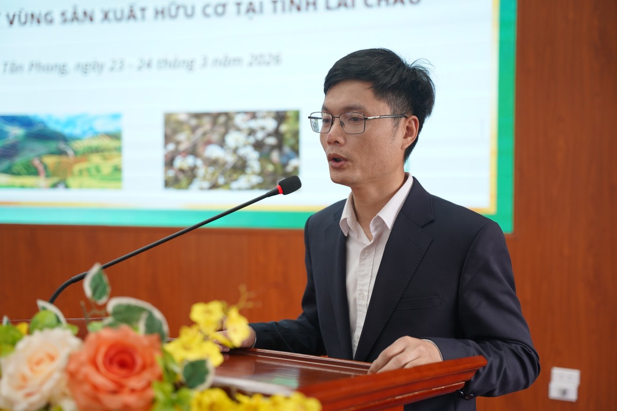 Mở rộng không gian hợp tác, thúc đẩy chuỗi liên kết nông nghiệp hữu cơ ở Lai Châu