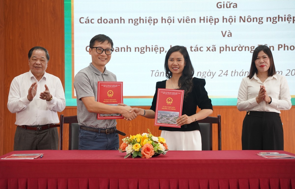 Thúc đẩy liên kết doanh nghiệp, mở lối phát triển nông nghiệp hữu cơ