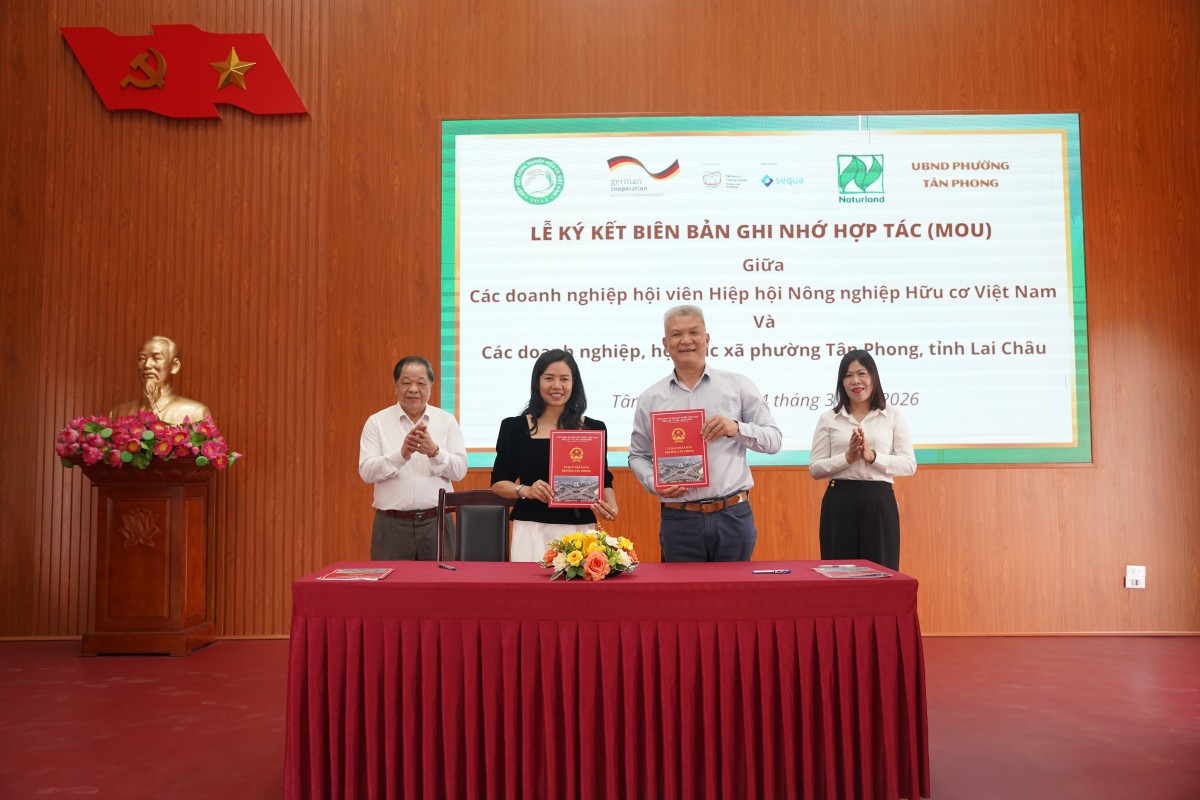 Thúc đẩy liên kết doanh nghiệp, mở lối phát triển nông nghiệp hữu cơ