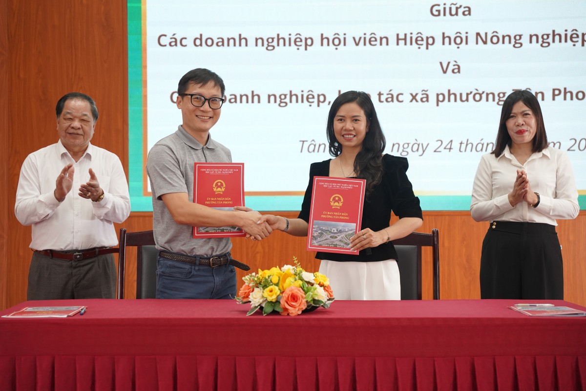 Thúc đẩy liên kết doanh nghiệp, mở lối phát triển nông nghiệp hữu cơ