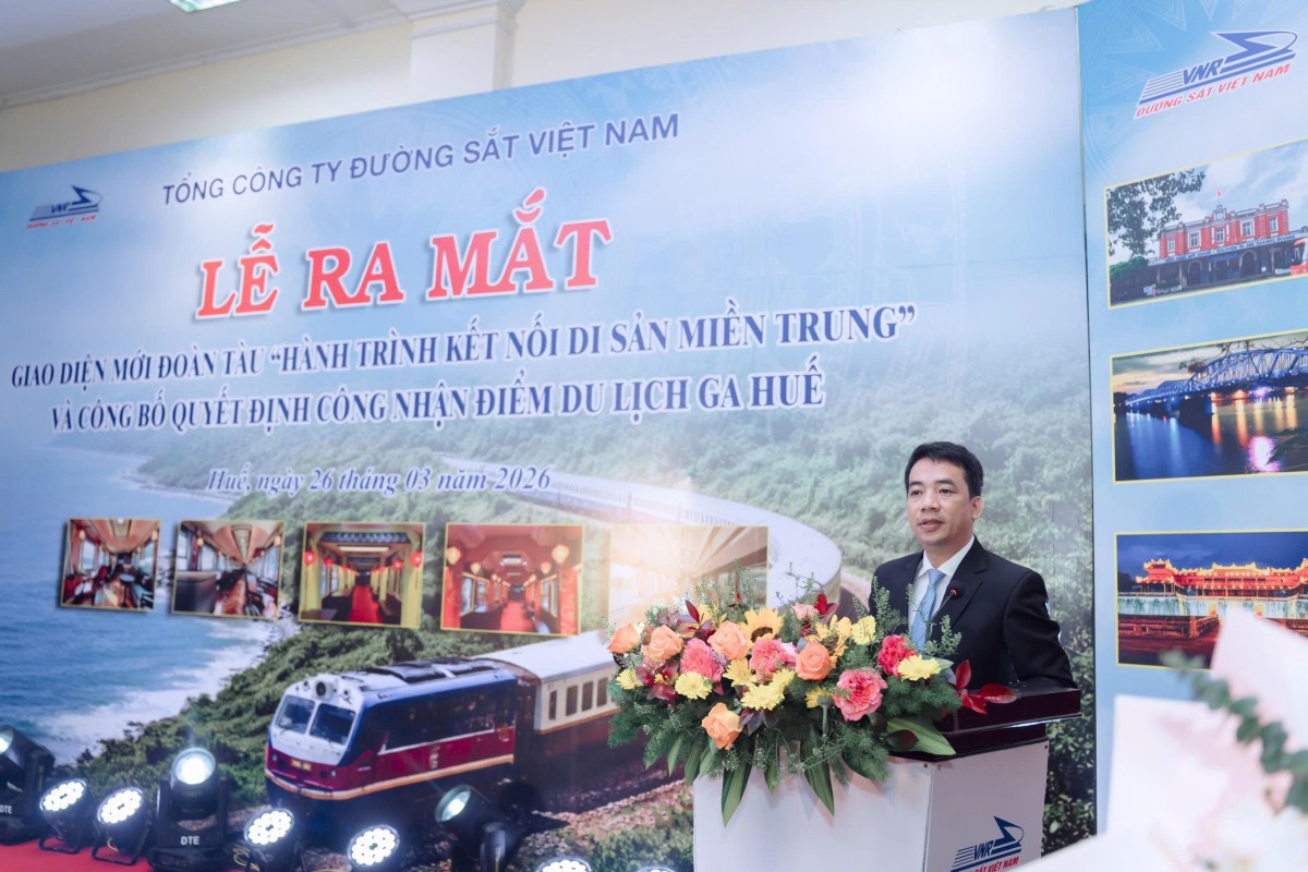 Tp. Huế: đột phá, gắn kết vận tải đường sắt với phát triển du lịch di sản