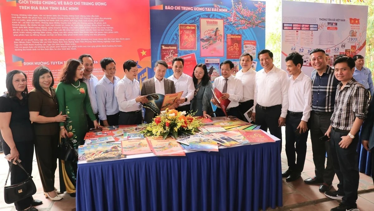 Khai mạc Hội báo Xuân Bắc Ninh 2026 trong không gian di sản Kinh Bắc