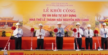 Lễ khởi công dự án xây dựng Nhà thờ Lễ Thành hầu Nguyễn Hữu Cảnh.