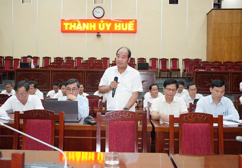 Các đại biểu tham gia ý kiến tại Hội nghị