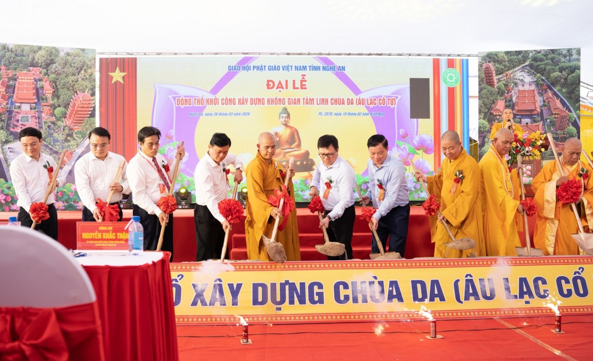 Khởi công xây dựng không gian tâm linh chùa Da – nơi tưởng niệm hơn 500 liệt sỹ Nhà báo