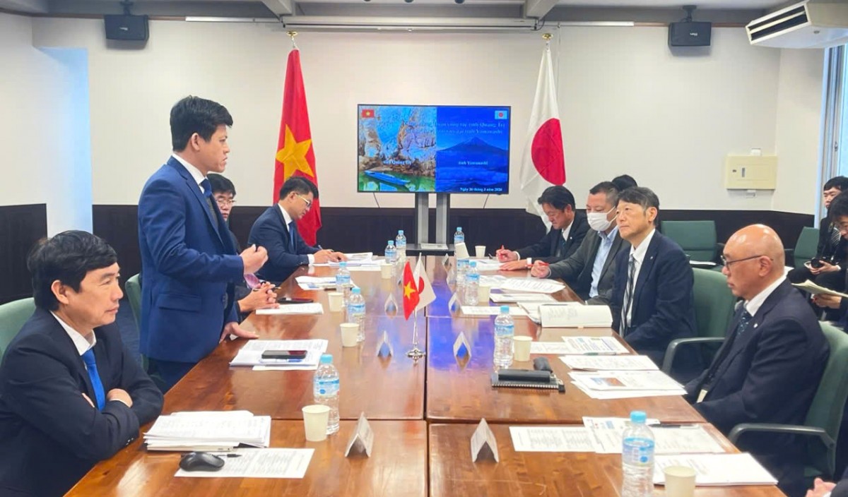 Đoàn công tác tỉnh Quảng Trị thăm và làm việc tại tỉnh Yamanashi, Nhật Bản