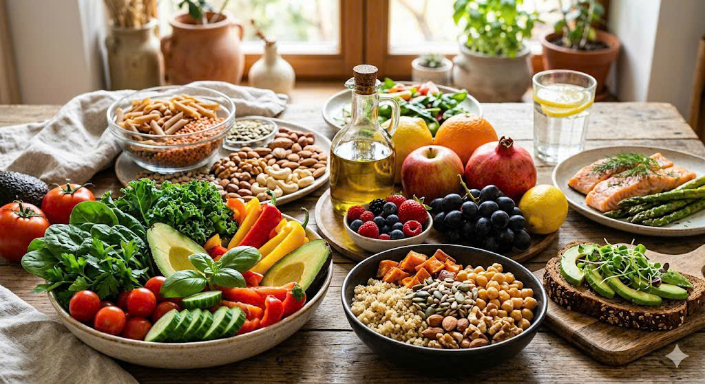 5 chế độ ăn lành mạnh có thể giúp kéo dài tuổi thọ- Ảnh 1. 5 chế độ ăn lành mạnh có thể giúp kéo dài tuổi thọ- Ảnh 1.