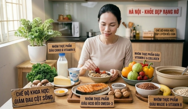 Những món ăn tốt nhất cho người bị thoái hóa cột sống