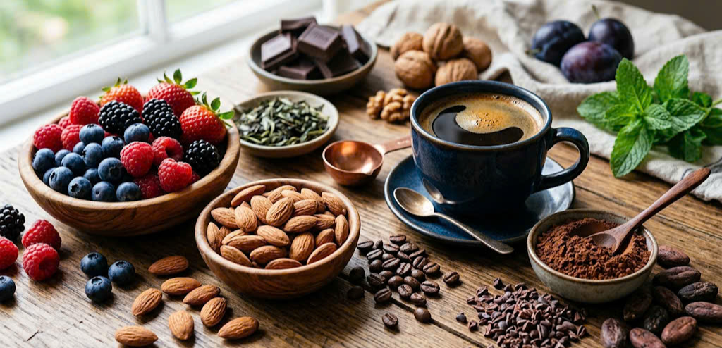 7 loại thực phẩm và đồ uống giàu chất chống oxy hóa hơn trà xanh- Ảnh 1.