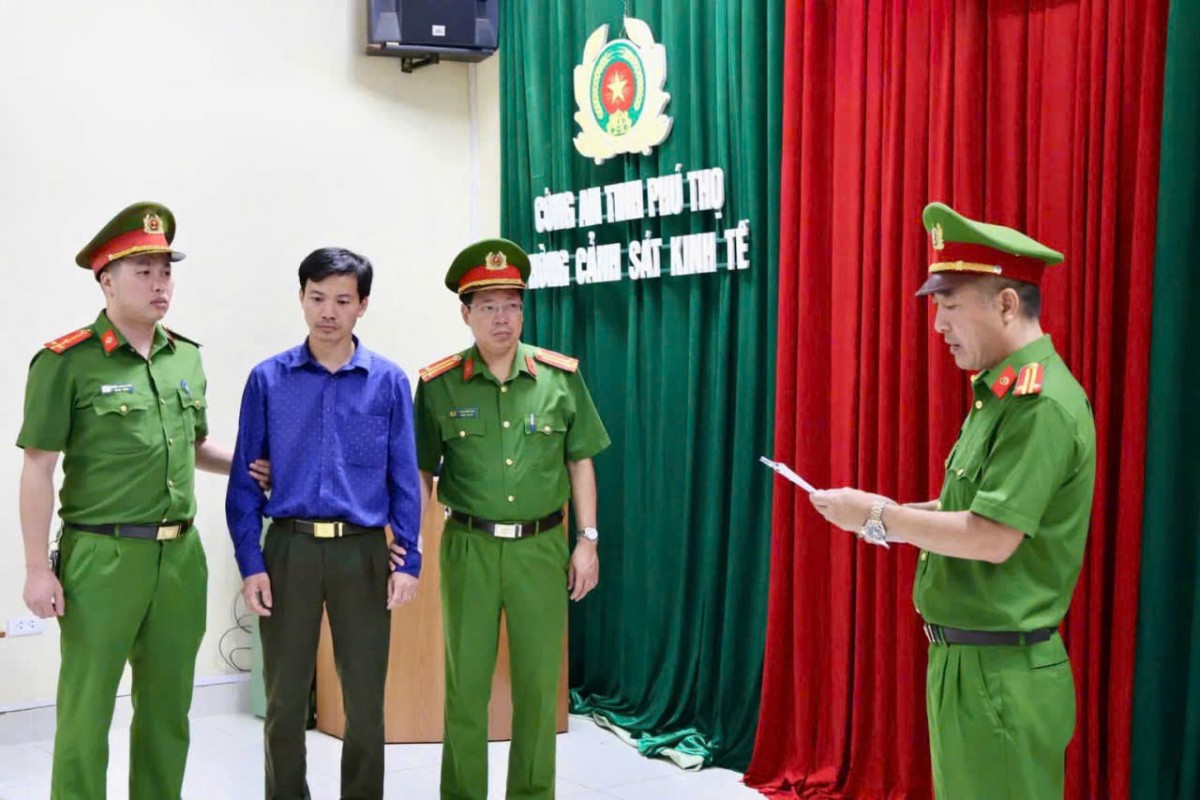 Công an tỉnh Phú Thọ khởi tố nhiều giám đốc doanh nghiệp và cán bộ, nguyên cán bộ