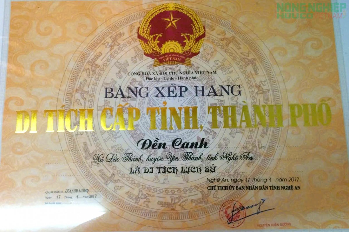 Linh thiêng Đền Canh đến huyền tích “Ông Cụt bàu Canh, ông Lành bàu Ác”