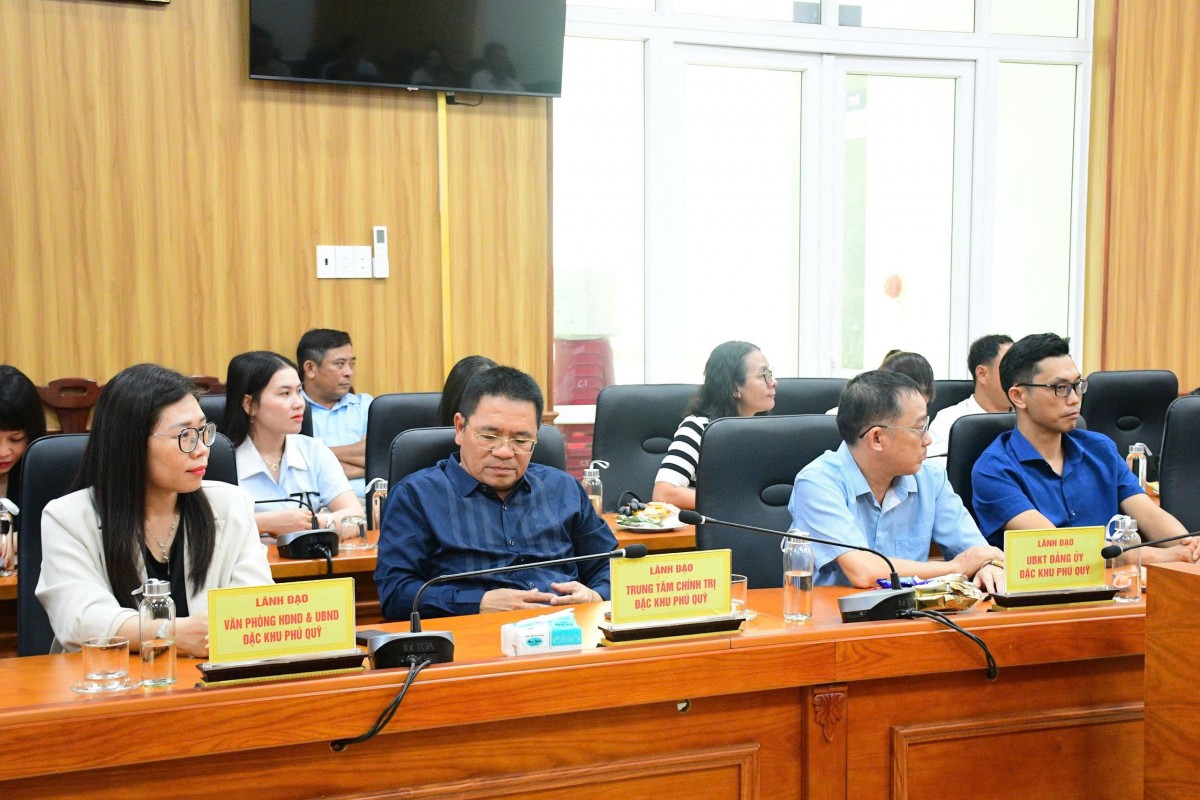 Đảng ủy xã Đức An – Đảng ủy Đặc khu Phú Quý: Giao lưu, kết nghĩa, tăng cường hợp tác phát triển