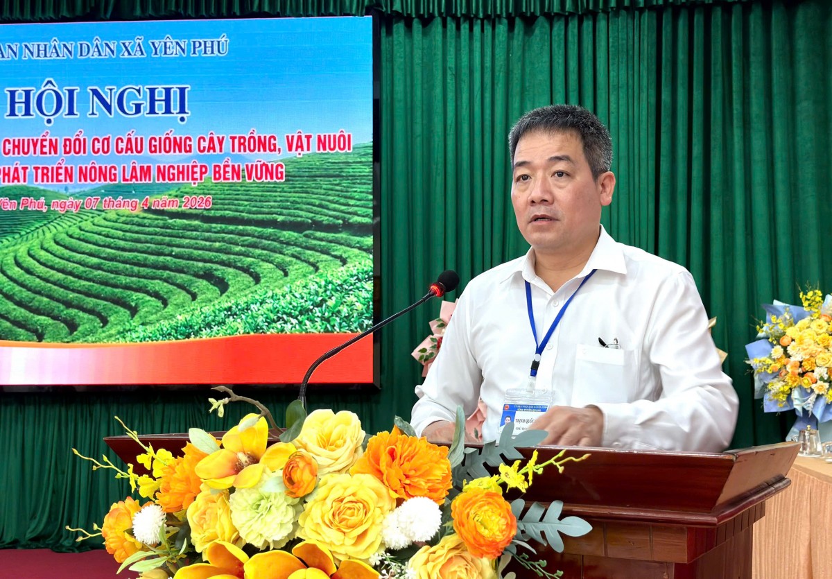 Chuyển đổi cơ cấu giống cây trồng, vật nuôi, hướng tới nông nghiệp bền vững