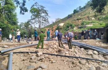 Lâm Đồng: Xã Đam Rông 2 kiên quyết chấn chỉnh tình trạng khai thác nước mặt trái phép