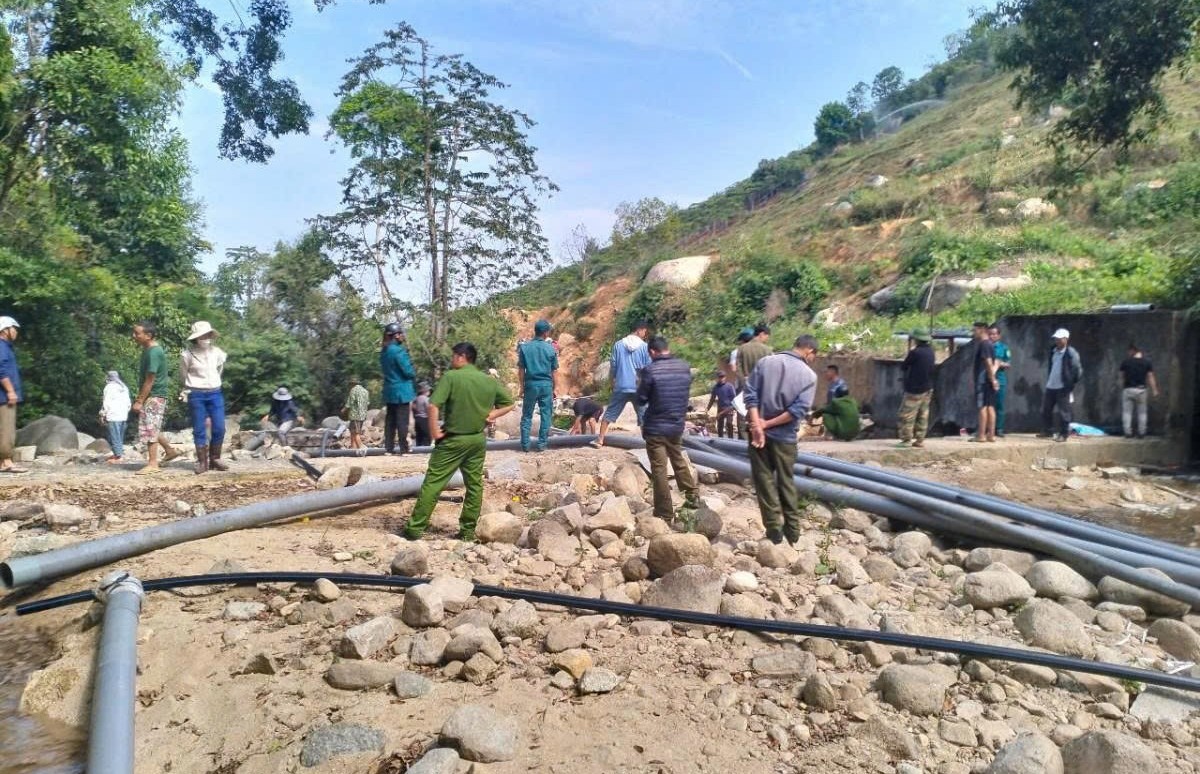 Lâm Đồng: Xã Đam Rông 2 kiên quyết chấn chỉnh tình trạng khai thác nước mặt trái phép