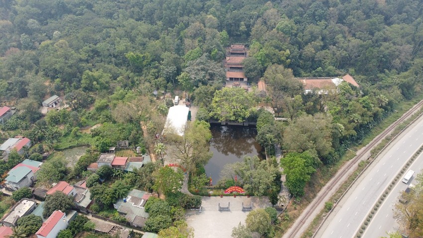 Di tích quốc gia đặc biệt Đền Bà Triệu tại xã Triệu Lộc, Tỉnh Thanh Hóa. 