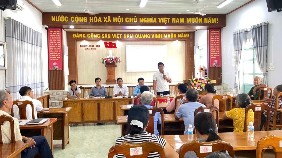 Lâm Đồng: Xã Cát Tiên 3 triển khai mô hình lúa hữu cơ gắn liên kết tiêu thụ