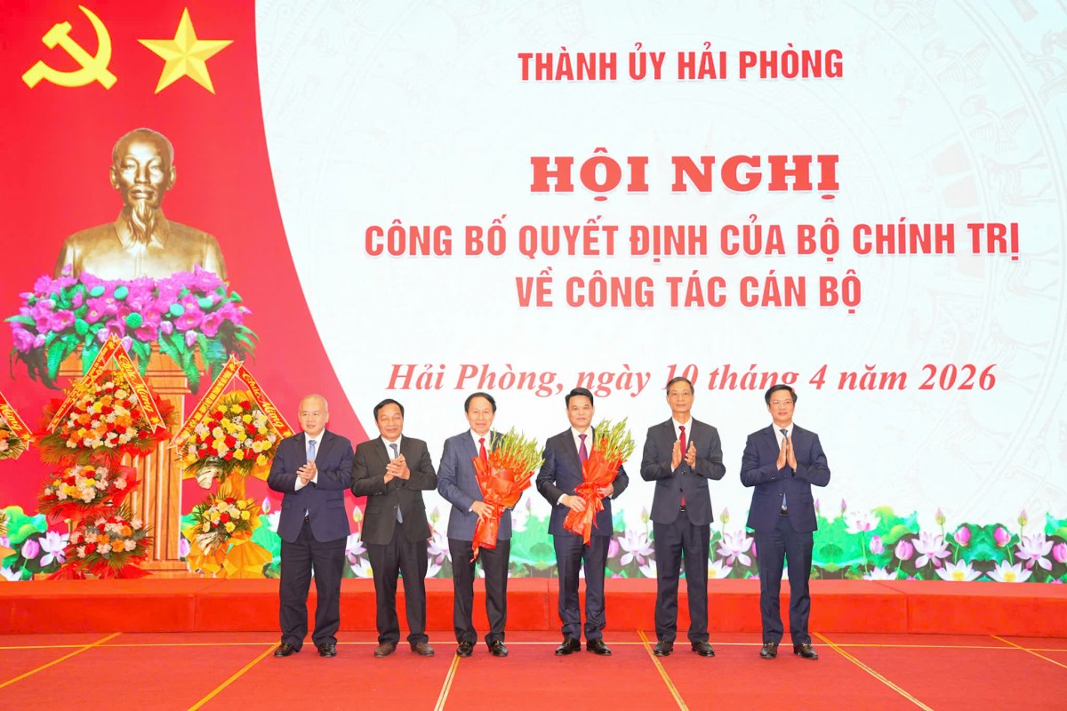 Ông Lê Ngọc Châu giữ chức Bí thư Thành ủy Hải Phòng nhiệm kỳ 2025–2030