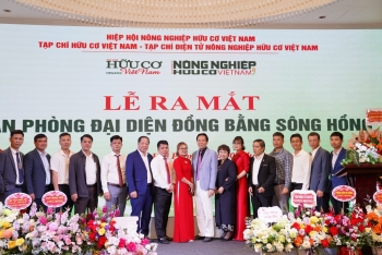 Ra mắt Văn phòng đại diện Đồng bằng sông Hồng: Mở rộng kết nối nông nghiệp hữu cơ