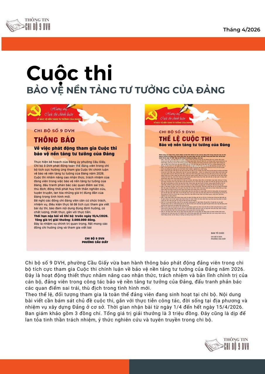 Rễ sâu, gốc vững: Sức mạnh từ niềm tin vào nền tảng tư tưởng của Đảng