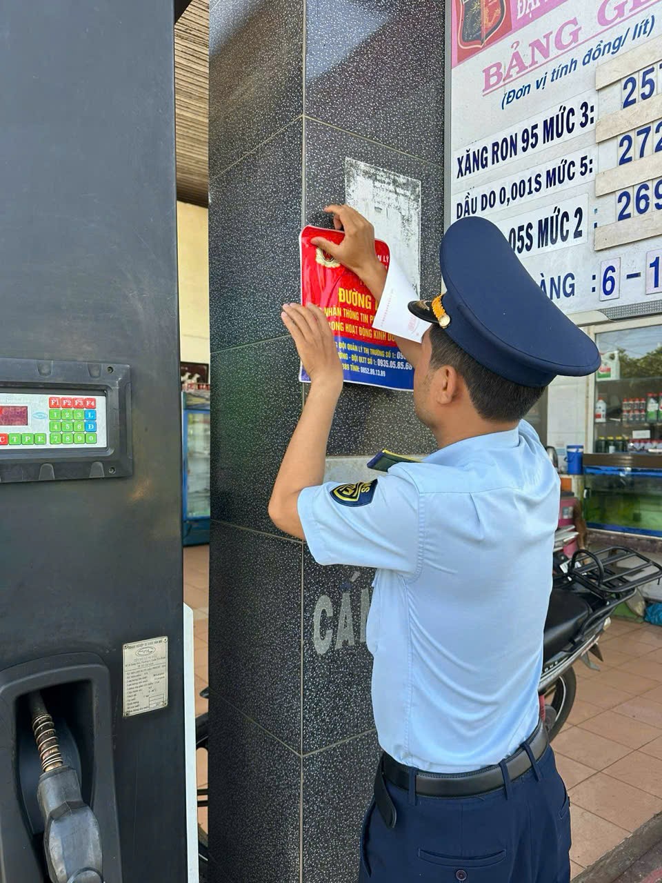 Đắk Lắk: Xử phạt hơn 40 triệu đồng một cơ sở kinh doanh xăng dầu tự ý nâng giá