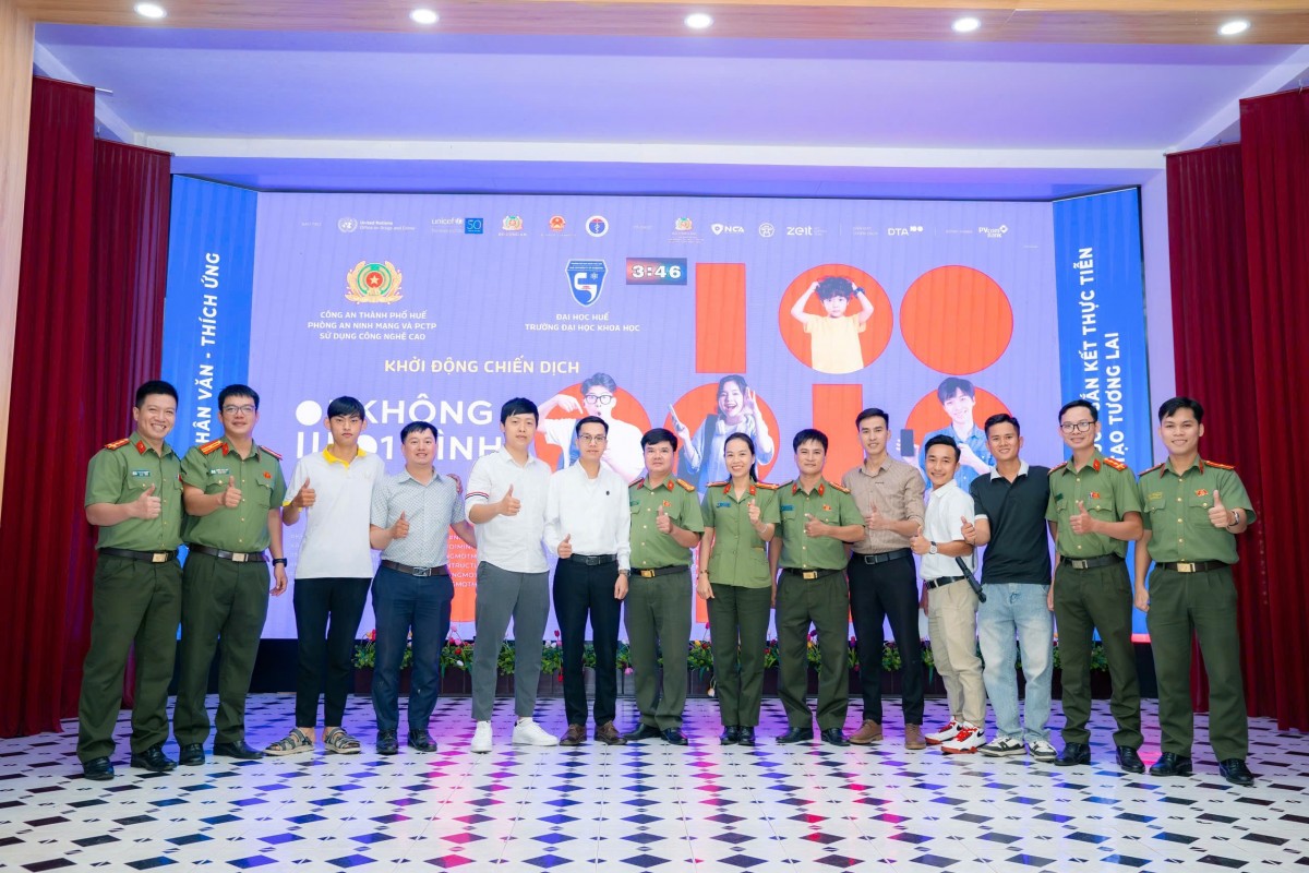 Công an Tp. Huế: Lan tỏa giá trị tích cực từ không gian mạng