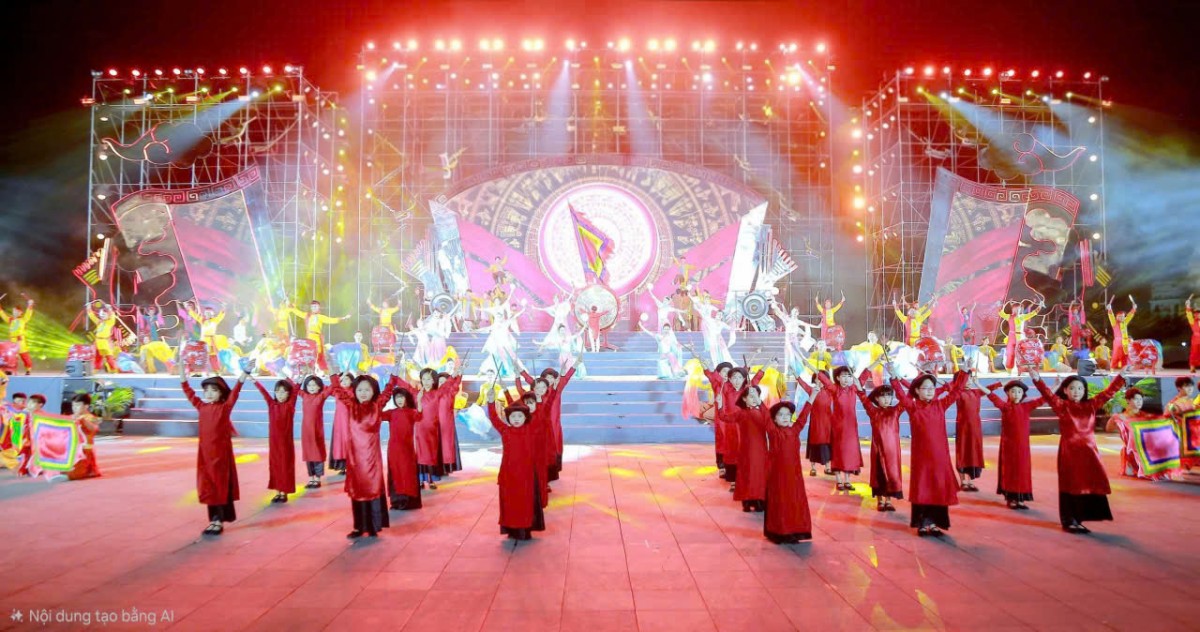 Lễ hội Đền Hùng 2026: Nhiều tiết mục nghệ thuật đặc sắc trong đêm khai mạc
