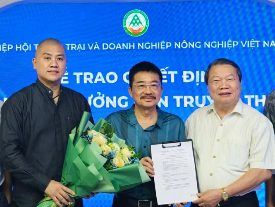 Bổ nhiệm Trưởng ban Truyền thông Hiệp hội Trang trại và Doanh nghiệp Nông nghiệp Việt Nam