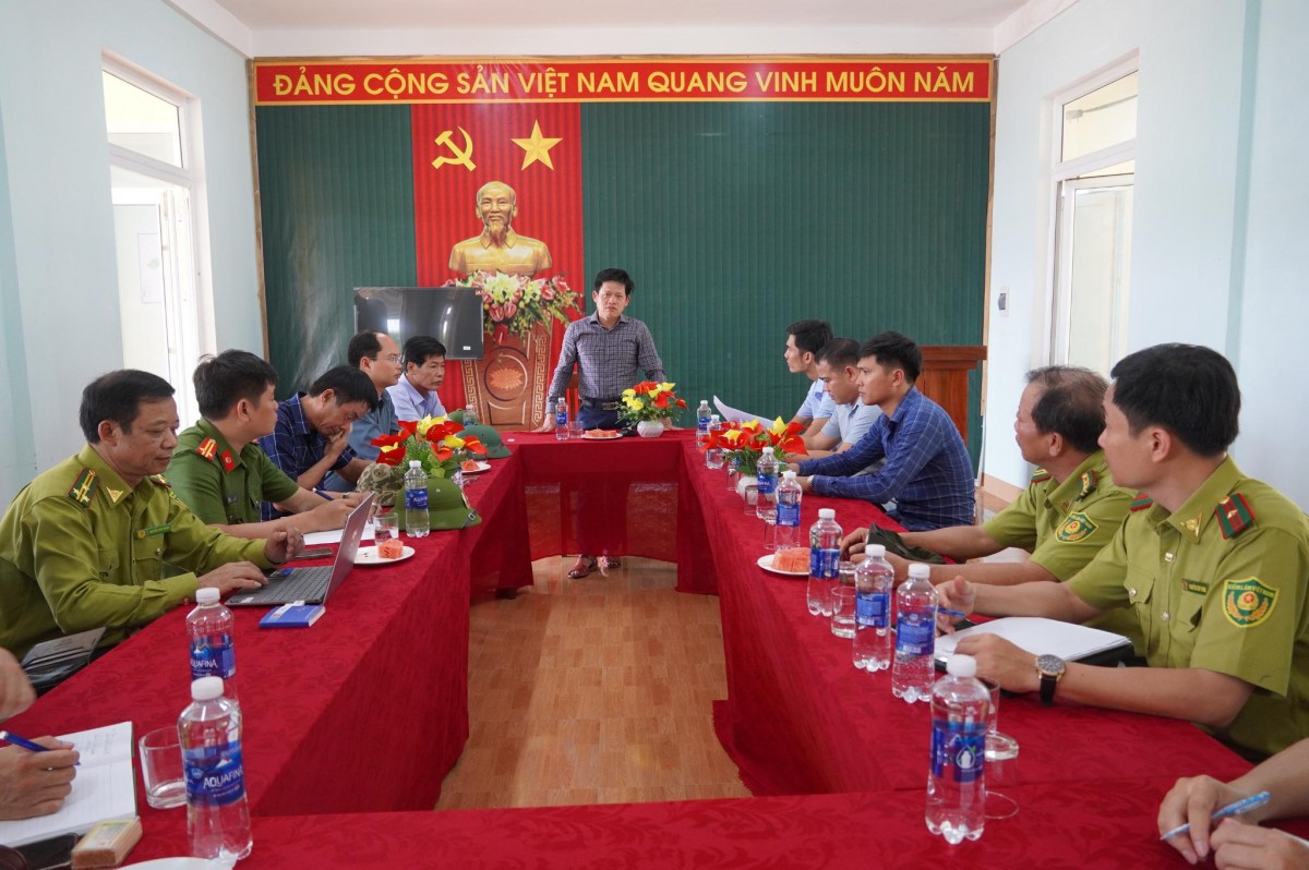 Phó Chủ tịch UBND tỉnh Quảng Trị kiểm tra công tác phòng cháy, chữa cháy rừng