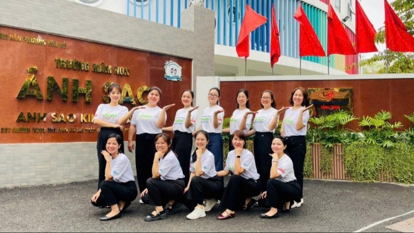 Hà Nội: Trường Mầm non Ánh Sao lan tỏa thông điệp sống xanh từ những việc làm thiết thực