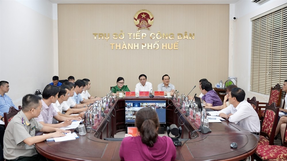 Lãnh đạo Tp. Huế tiếp công dân định kỳ tháng 4/2026