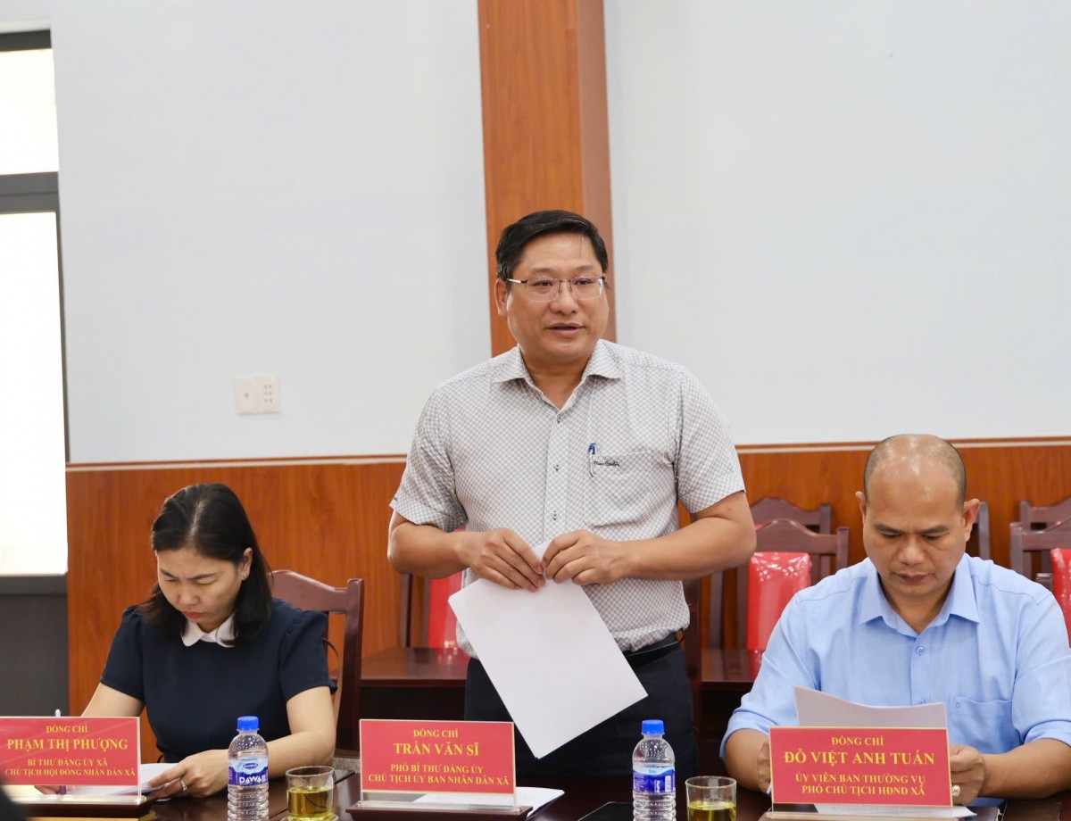 Đoàn giám sát HĐND tỉnh Lâm Đồng làm việc về công tác quản lý, bảo vệ rừng tại xã Tuy Đức