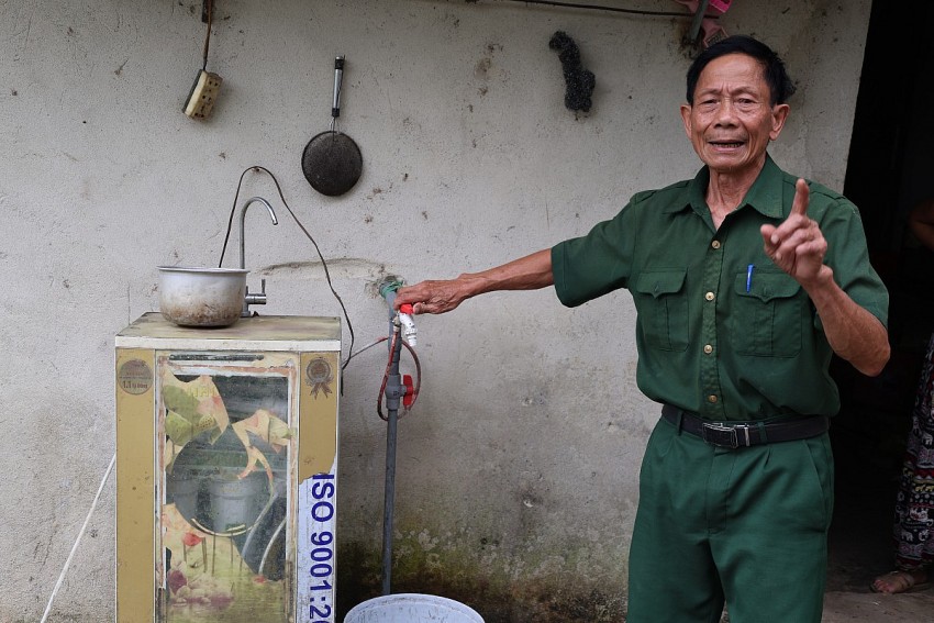 Tình trạng mất nước sạch sinh hoạt diễn ra từ cuối năm 2025 đến nay vẫn chưa được khắc phục. khiến người dân bức xúc. 