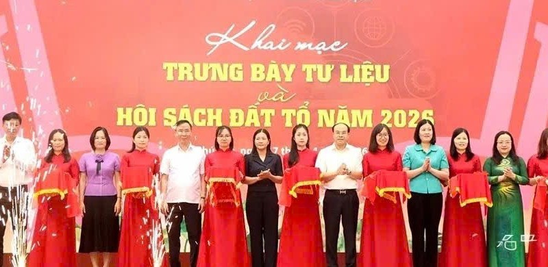 Khai mạc Hội sách Đất Tổ với chủ đề "Kết nối tri thức, phát triển trong kỷ nguyên mới".