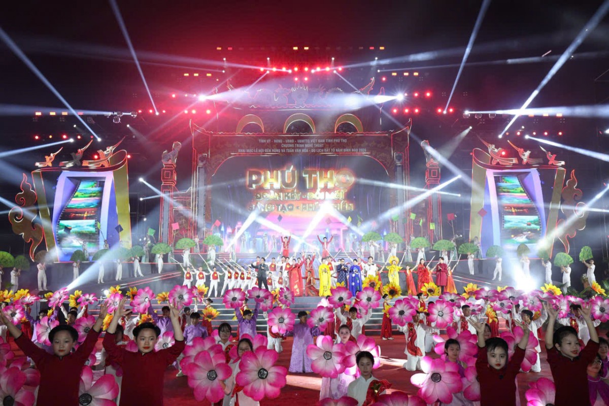 Phú Thọ : Khai mạc Lễ hội Đền Hùng và Tuần văn hóa du lịch Đất Tổ 2026
