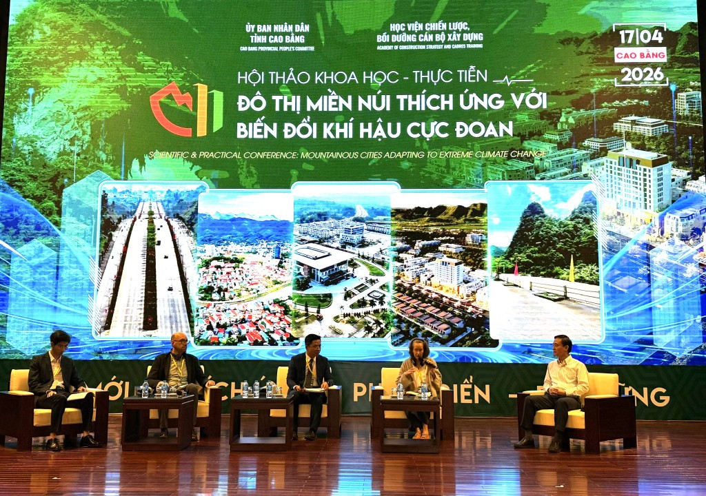 Cao Bằng: Hội thảo “Đô thị miền núi thích ứng với biến đổi khí hậu cực đoan”