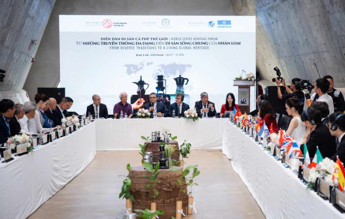 Diễn đàn Di sản Cà phê Thế giới 2026: Kết nối tri thức, lan tỏa giá trị “di sản sống”