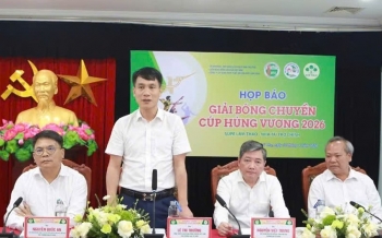 Họp báo Giải Bóng chuyền Cúp Hùng Vương năm 2026