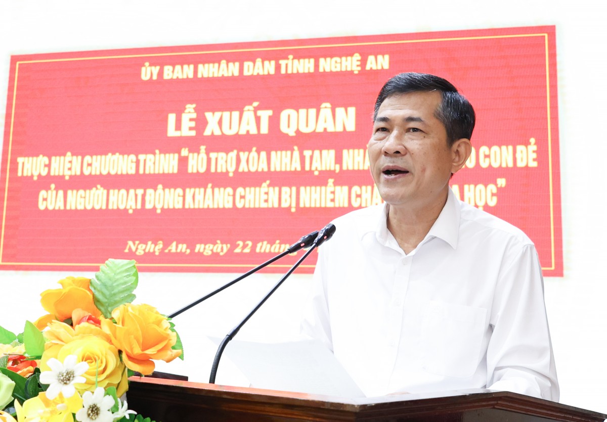 Nghệ An xây dựng, sửa chữa 229 căn nhà tạm, nhà dột nát cho con đẻ của người có công với cách mạng