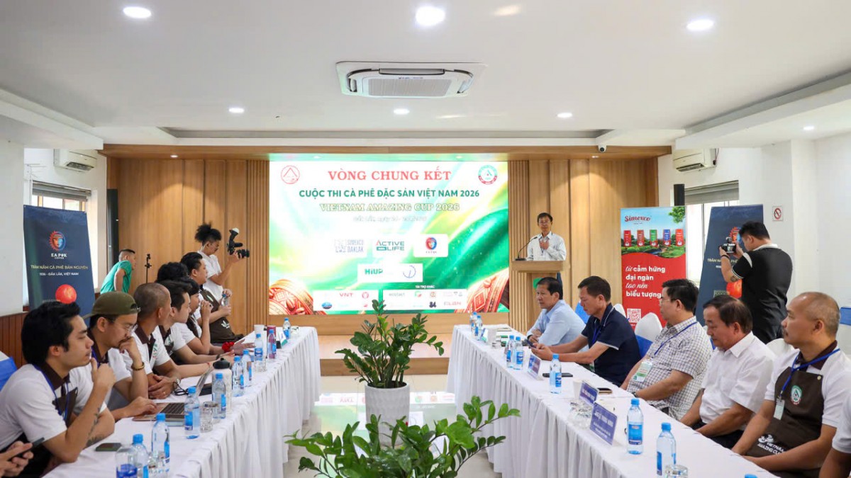 Hơn 40 mẫu cà phê vào chung kết Vietnam Amazing Cup 2026