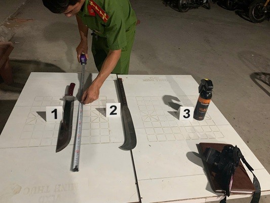 Đồng Tháp: Xử lý nhóm thanh thiếu niên mang hung khí gây thương tích
