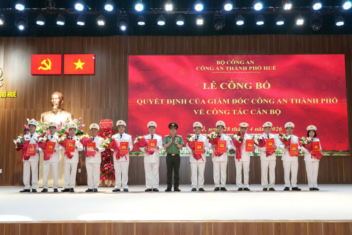 Đại tá Dương Văn Thoan, Phó Giám đốc Công an TP Huế