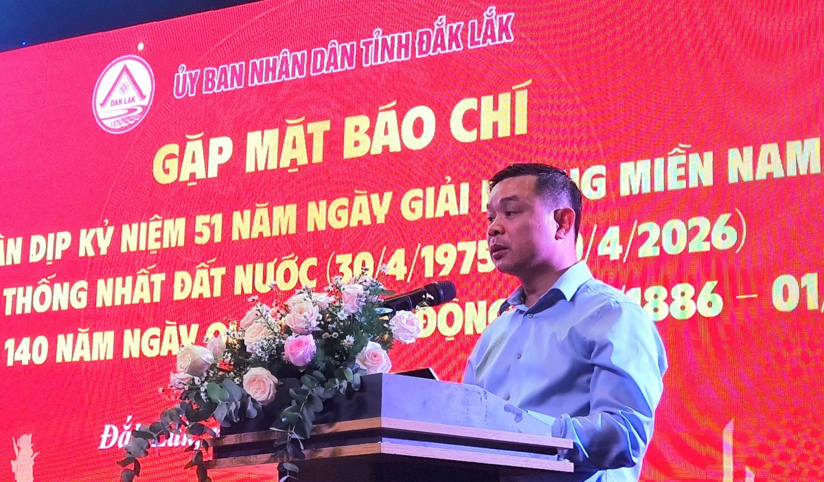 Chủ tịch UBND tỉnh Đắk Lắk Đỗ Hữu Huy: Mong muốn báo chí đồng hành cùng sự phát triển địa phương